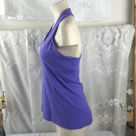 Lululemon Purple Mesh Racerback Tank Top - Picture 4 of 6